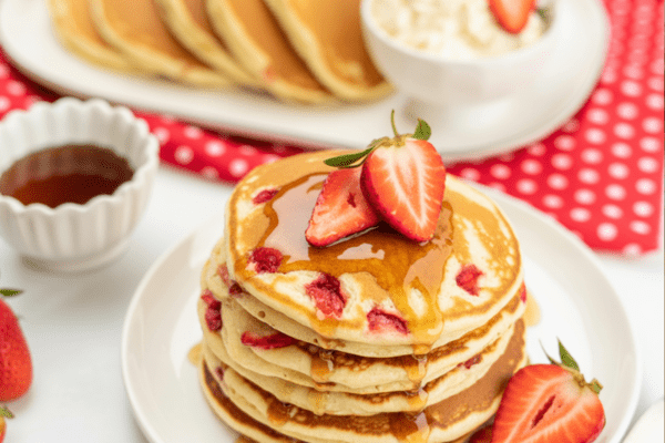 Strawberry Pancakes Strawberry Pancakes