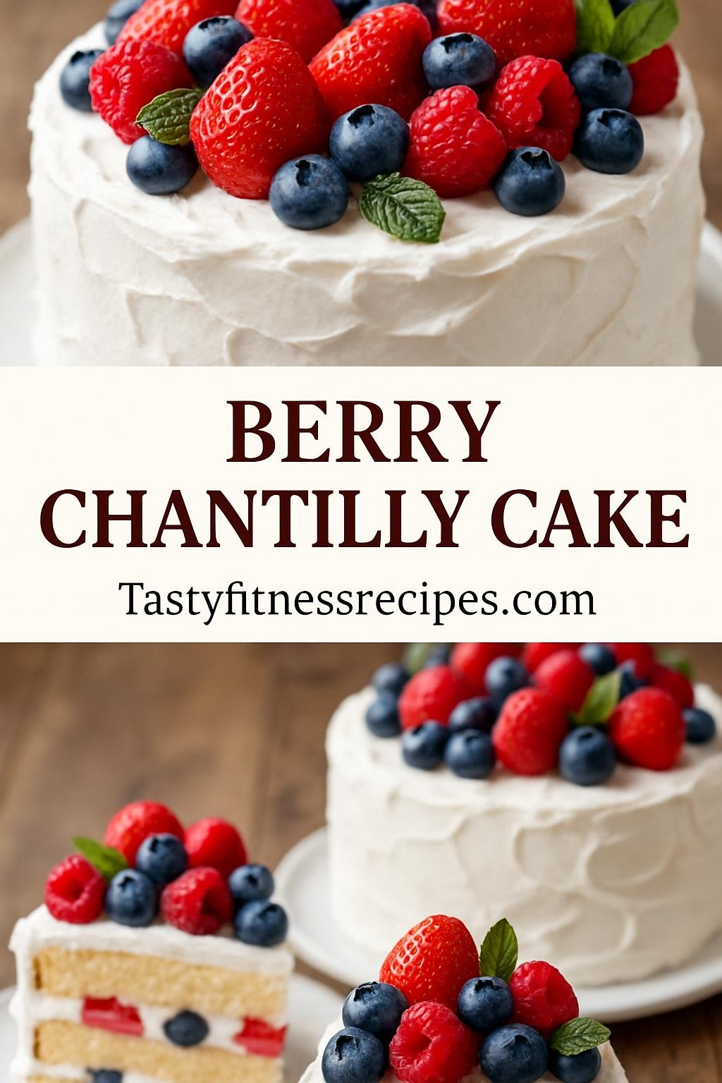 Berry Chantilly Cake