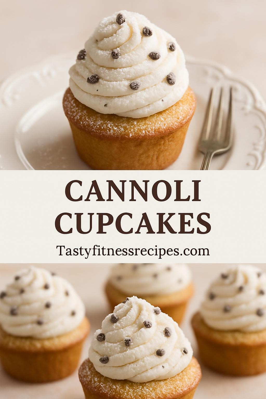 Cannoli Cupcakes