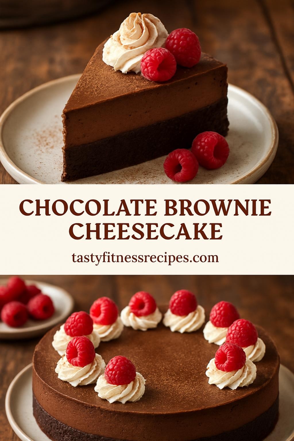 Chocolate Brownie Cheesecake