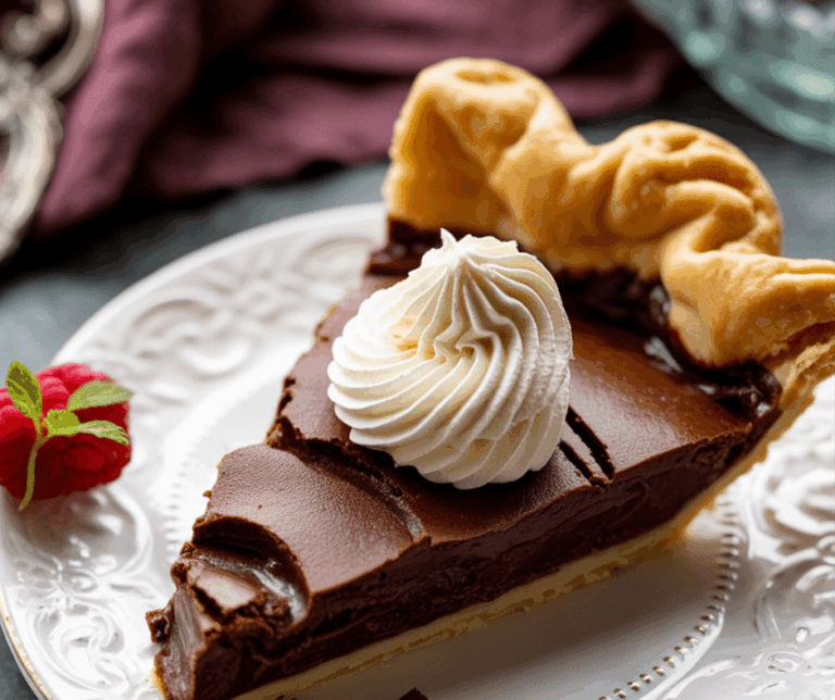 Chocolate Chess Pie