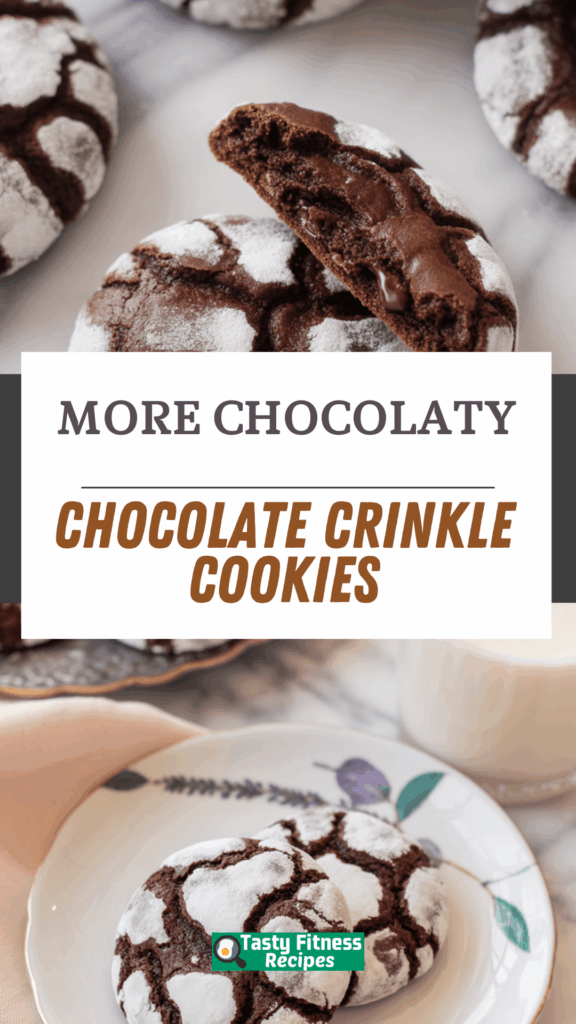 best Chocolate Crinkle Cookies