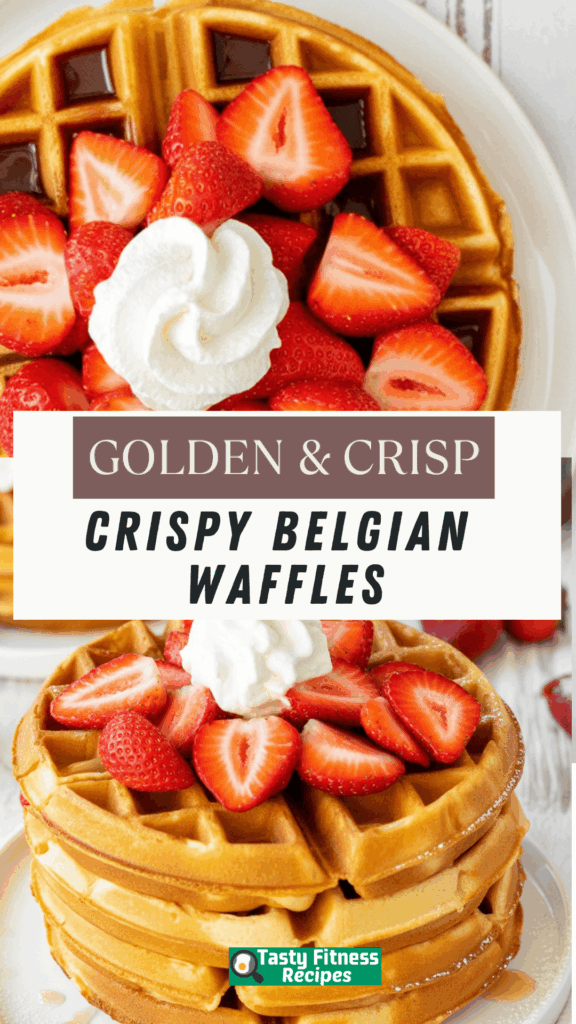 best Crispy Belgian Waffles