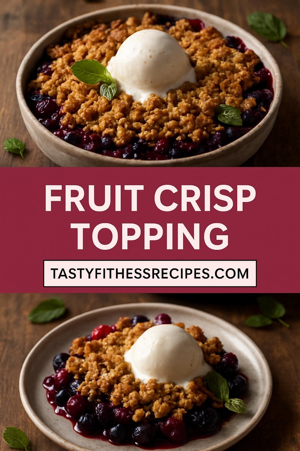 Fruit Crisp Topping