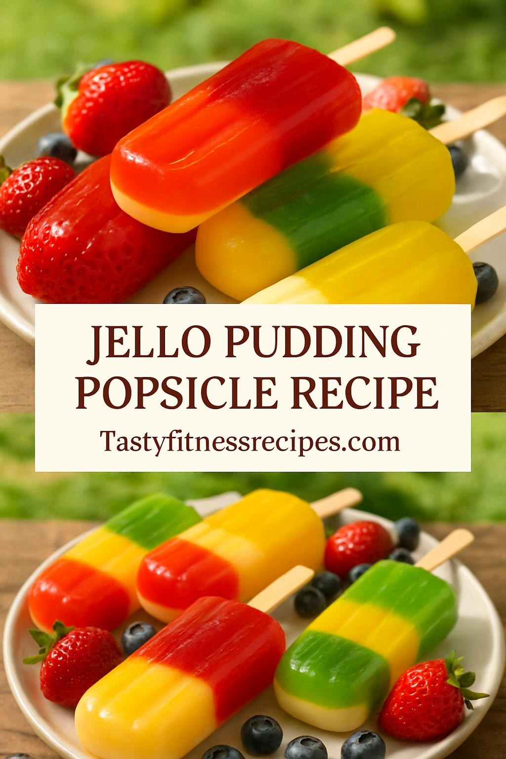 Jello Pudding Popsicle recipe