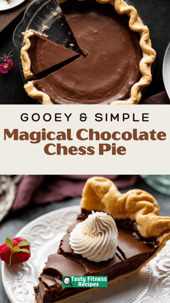 easy Chocolate Chess Pie