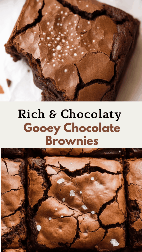 easy Gooey Chocolate Brownies