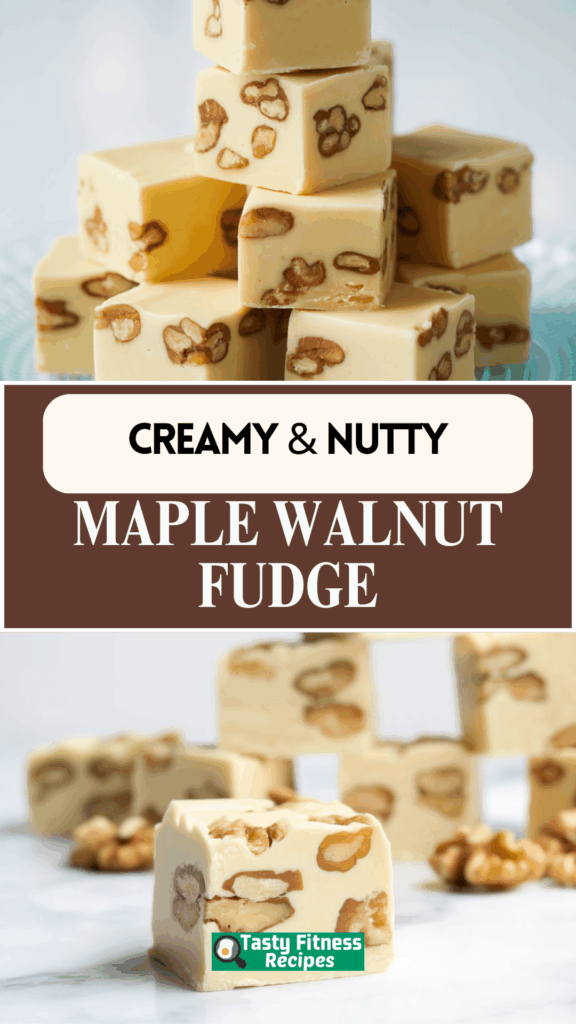 easy Maple Walnut Fudge