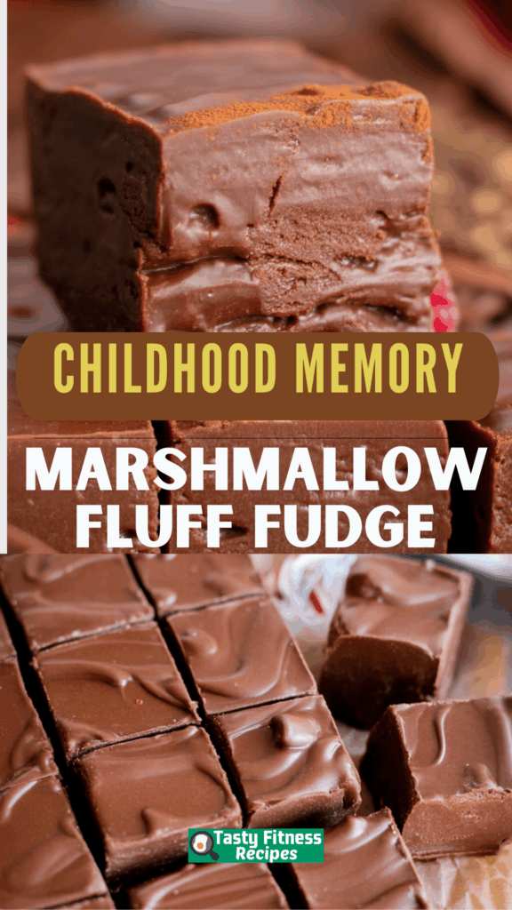 easy Marshmallow Fluff Fudge