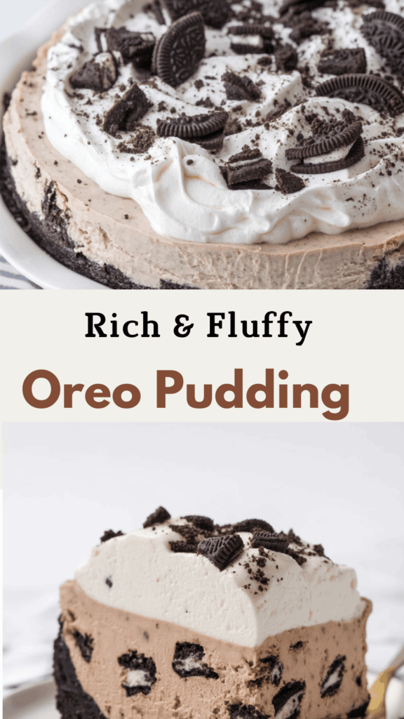 easy Oreo Pudding