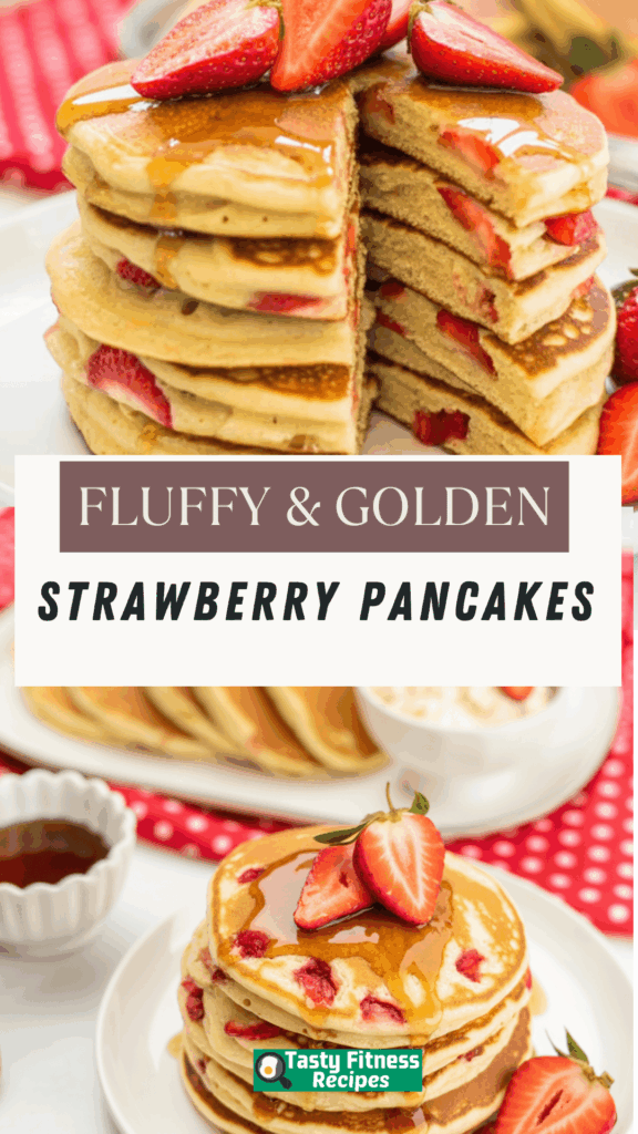 easy Strawberry Pancakes