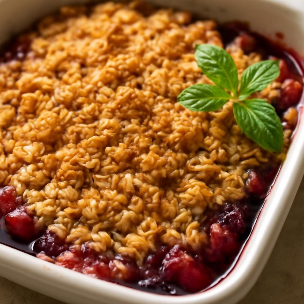 Fruit Crisp Topping