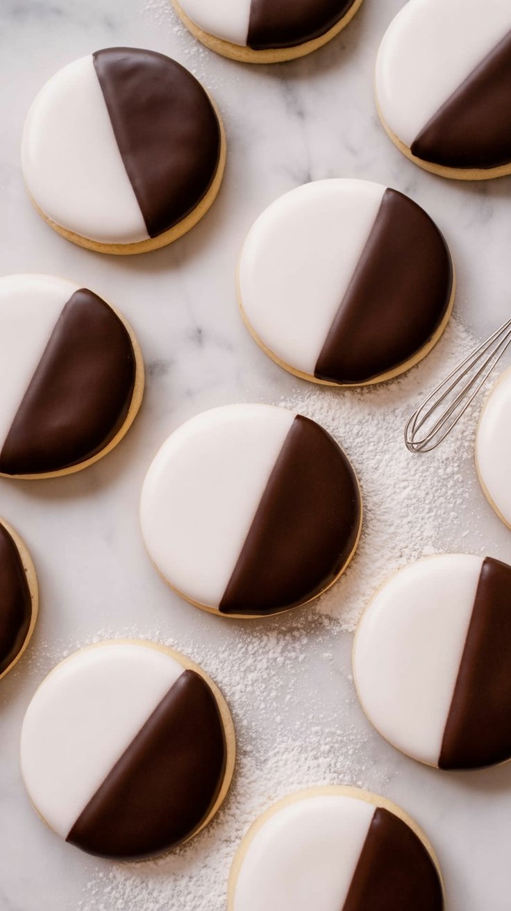 BEST Black and White Cookies