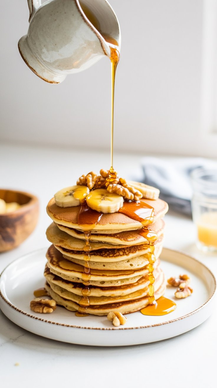 BEST Flourless Banana Pancakes