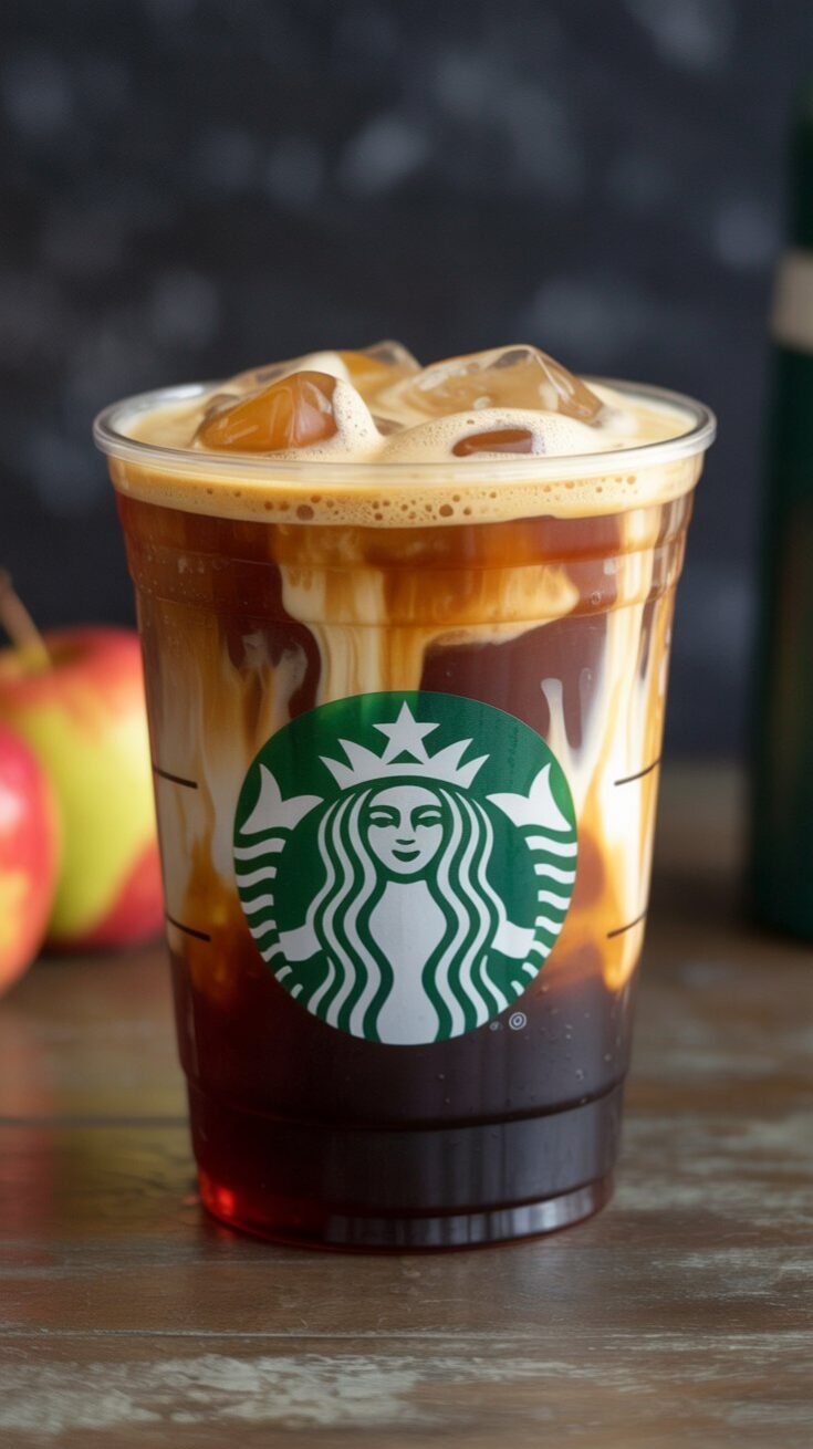Iced Apple Crisp Oatmilk Shaken Espresso