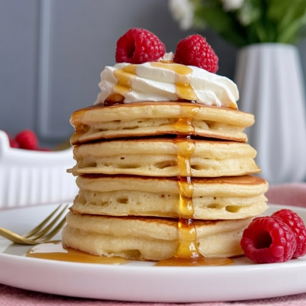 BEST Pancakes with Self Rising Flour