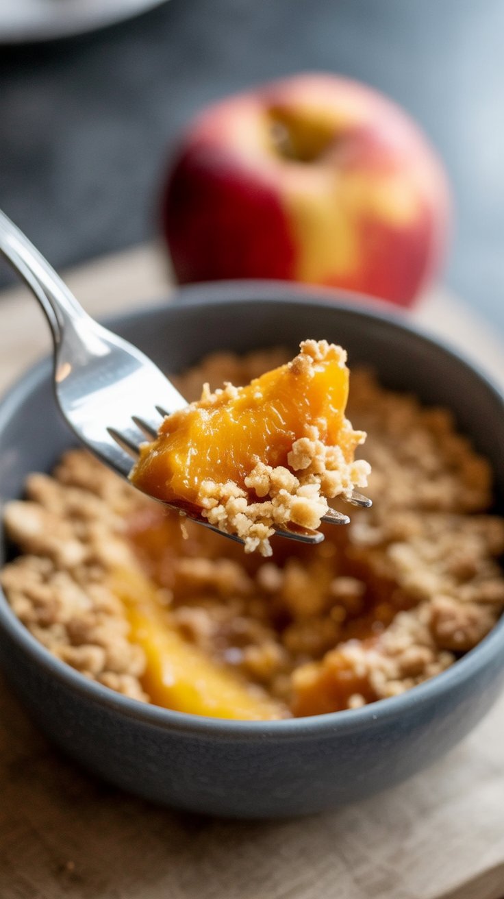 BEST Peach Cobbler with Frozen Peaches
