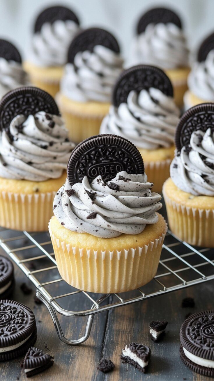 Cookies and Cream Cupcakes