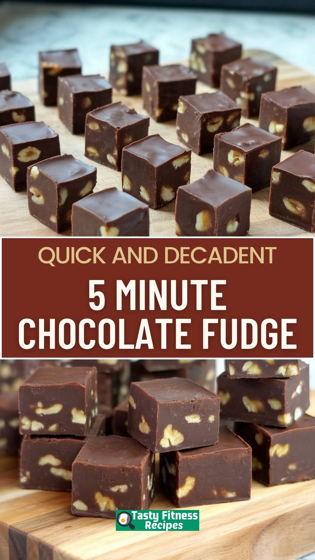 EASY 5 Minute Chocolate Fudge