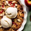 Flourless Apple Crisp