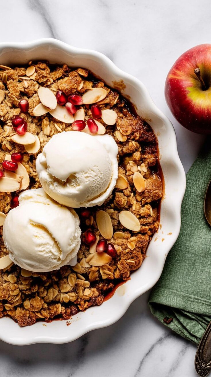 Flourless Apple Crisp