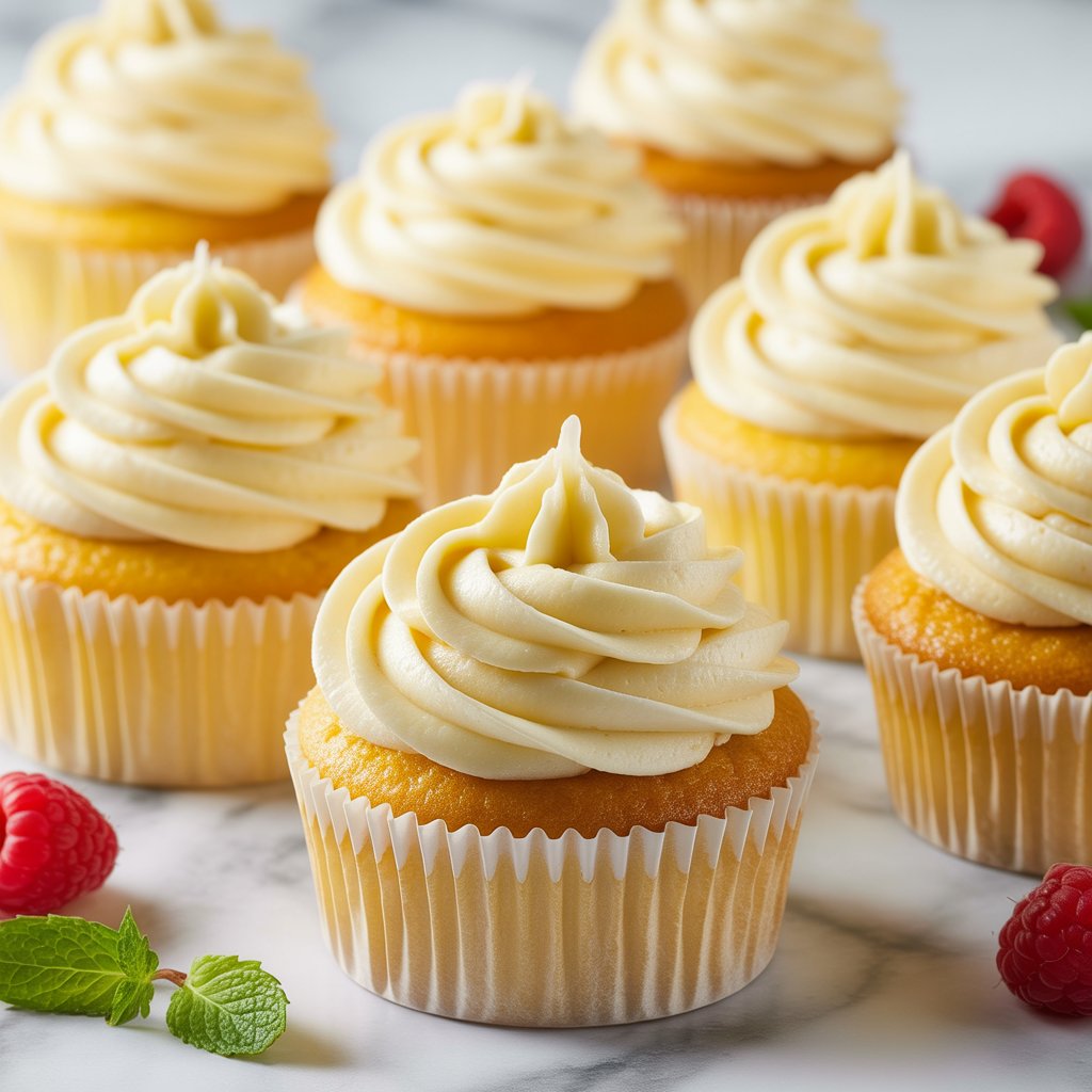 Gluten Free Vanilla Cupcakes