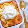 Nectarine Cobbler