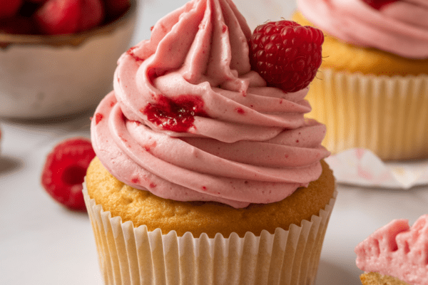 Raspberry Cupcakes