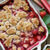 Strawberry Rhubarb Cobbler