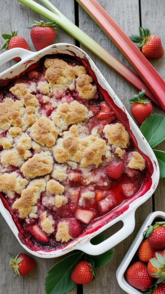 Strawberry Rhubarb Cobbler Strawberry Rhubarb Cobbler
