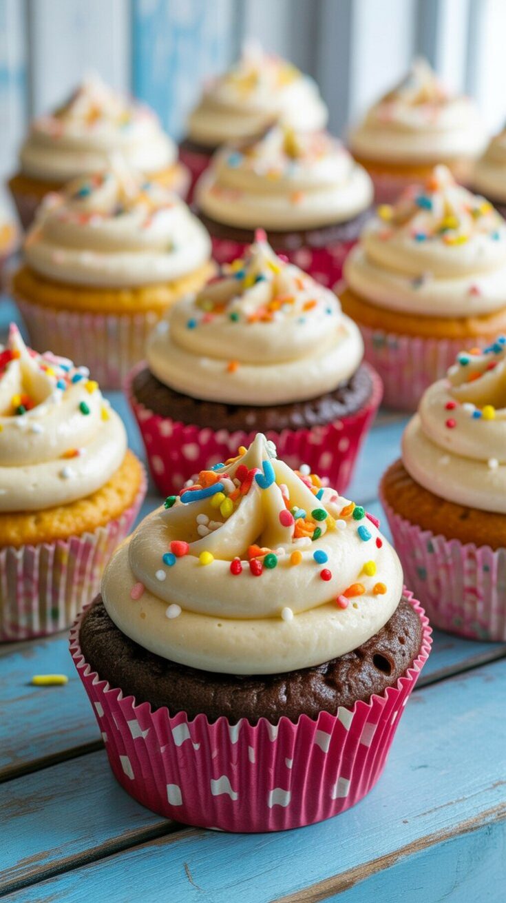Vegan Gluten Free Vanilla Cupcakes