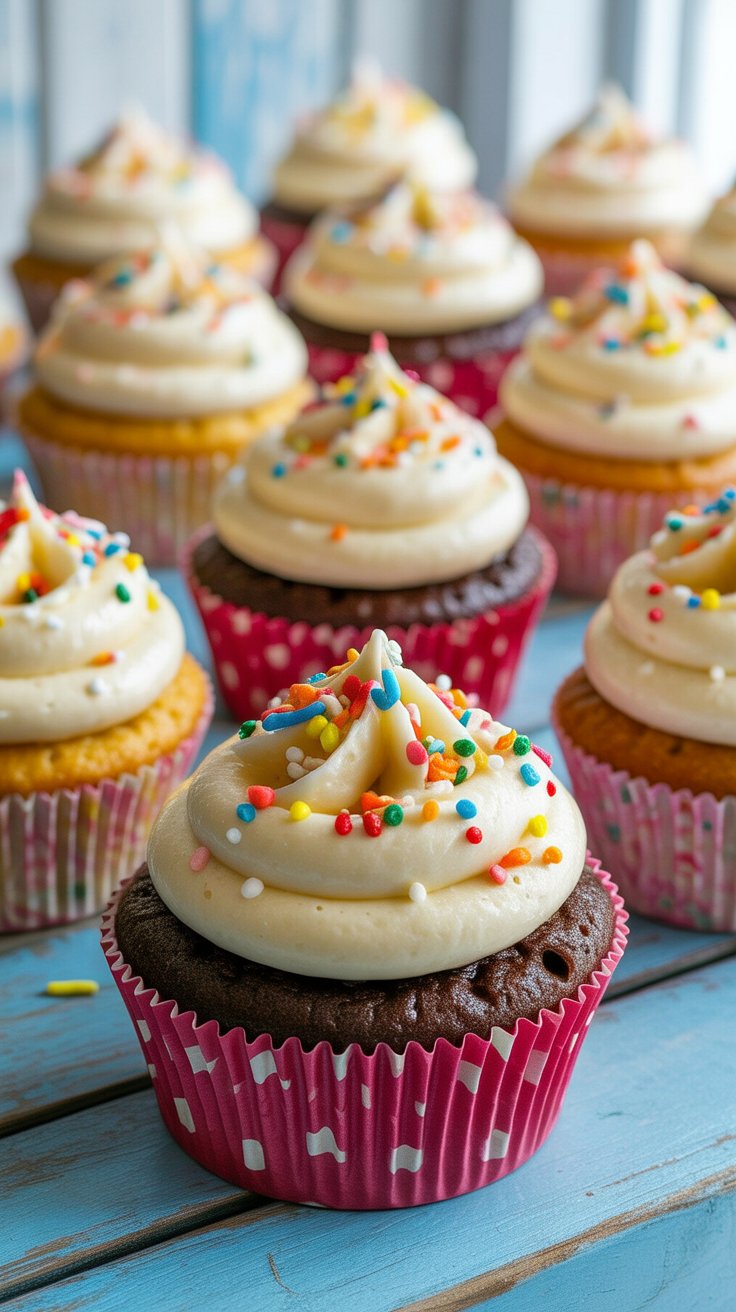 Vegan Gluten Free Vanilla Cupcakes