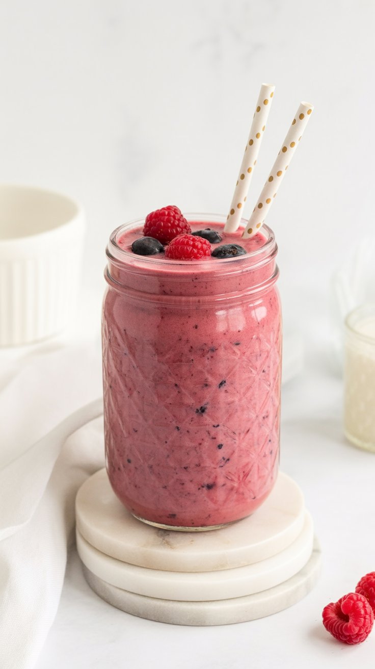 best Banana Berry Smoothie