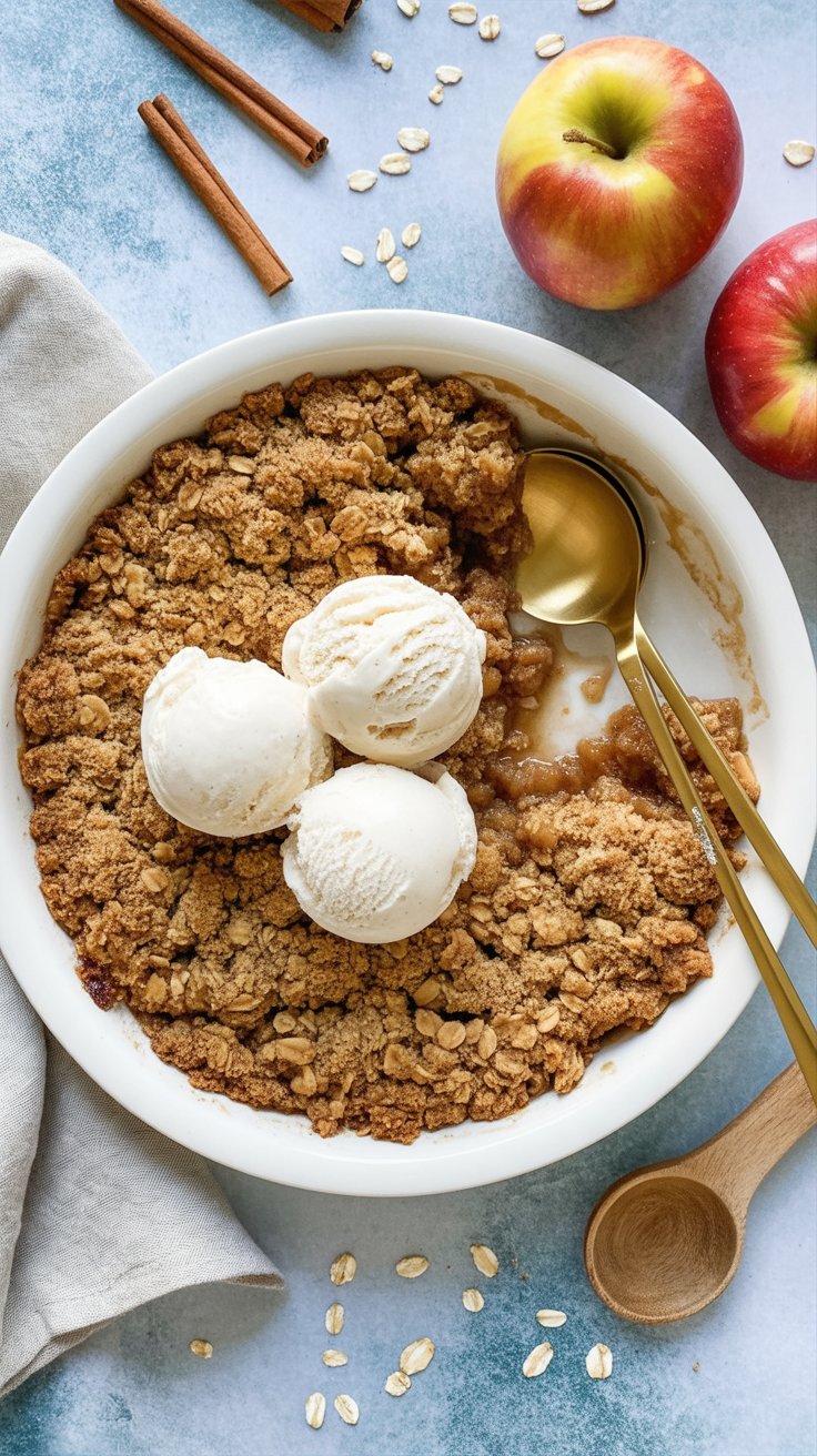 best Cinnamon Apple Pear Crisp