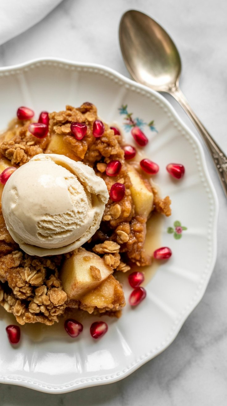 best Flourless Apple Crisp