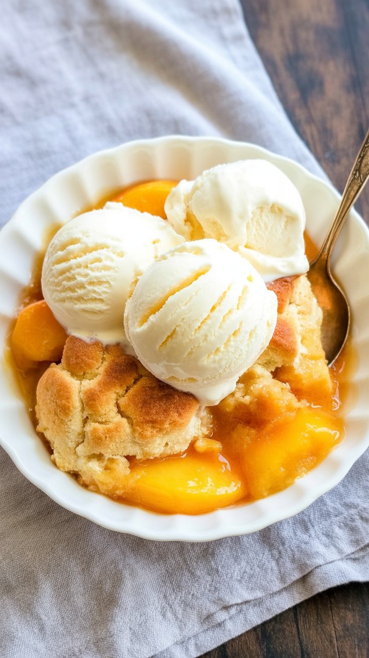 best Nectarine Cobbler