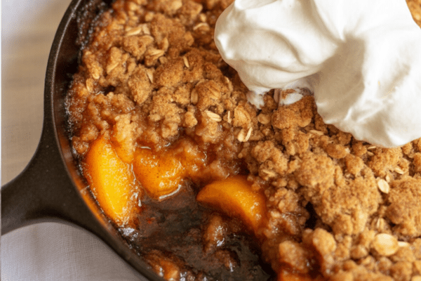 Peach Crumble