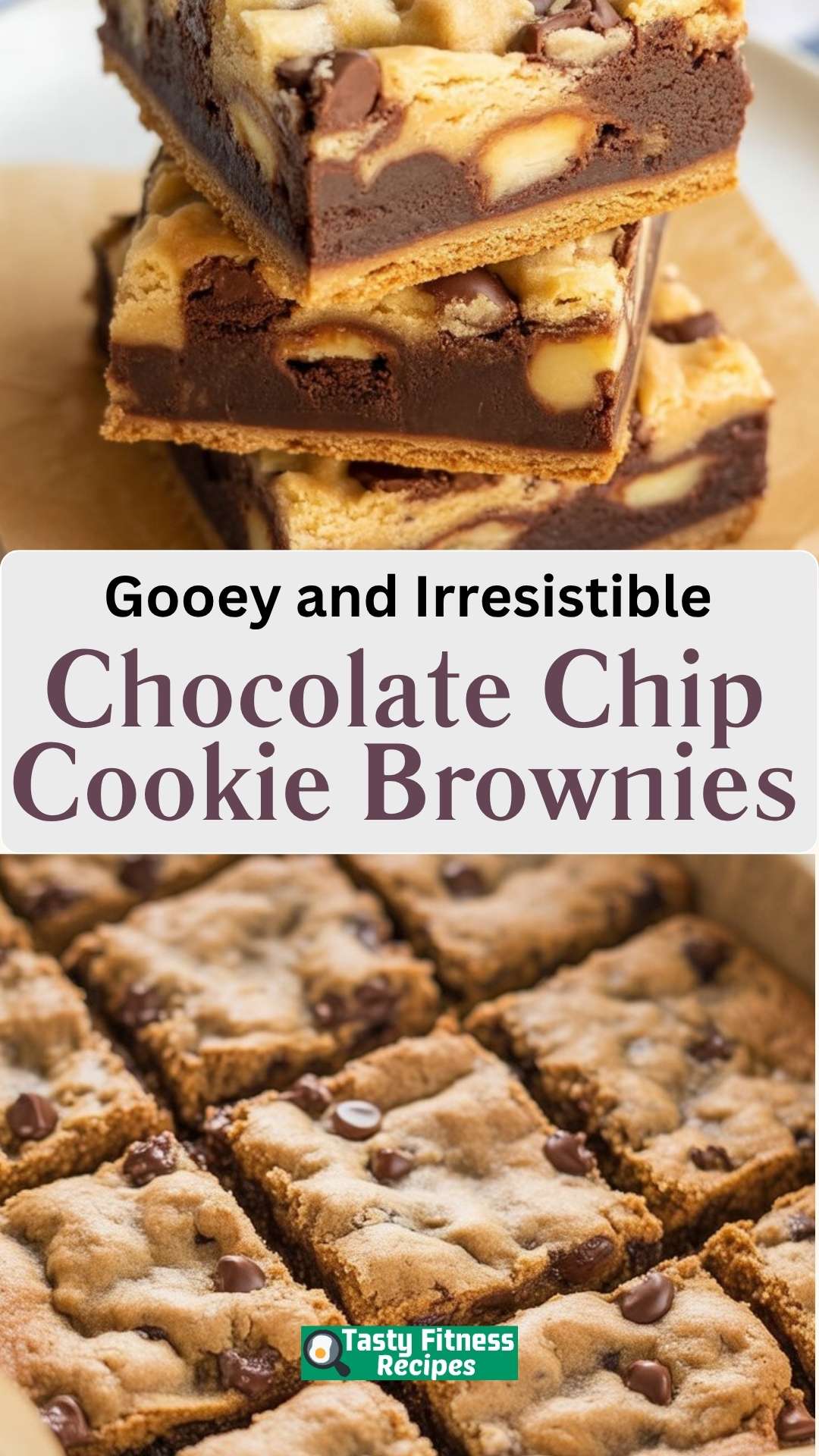easy Chocolate Chip Cookie Brownies