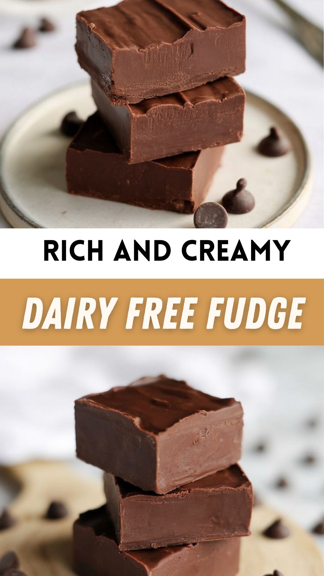 easy Dairy Free Fudge