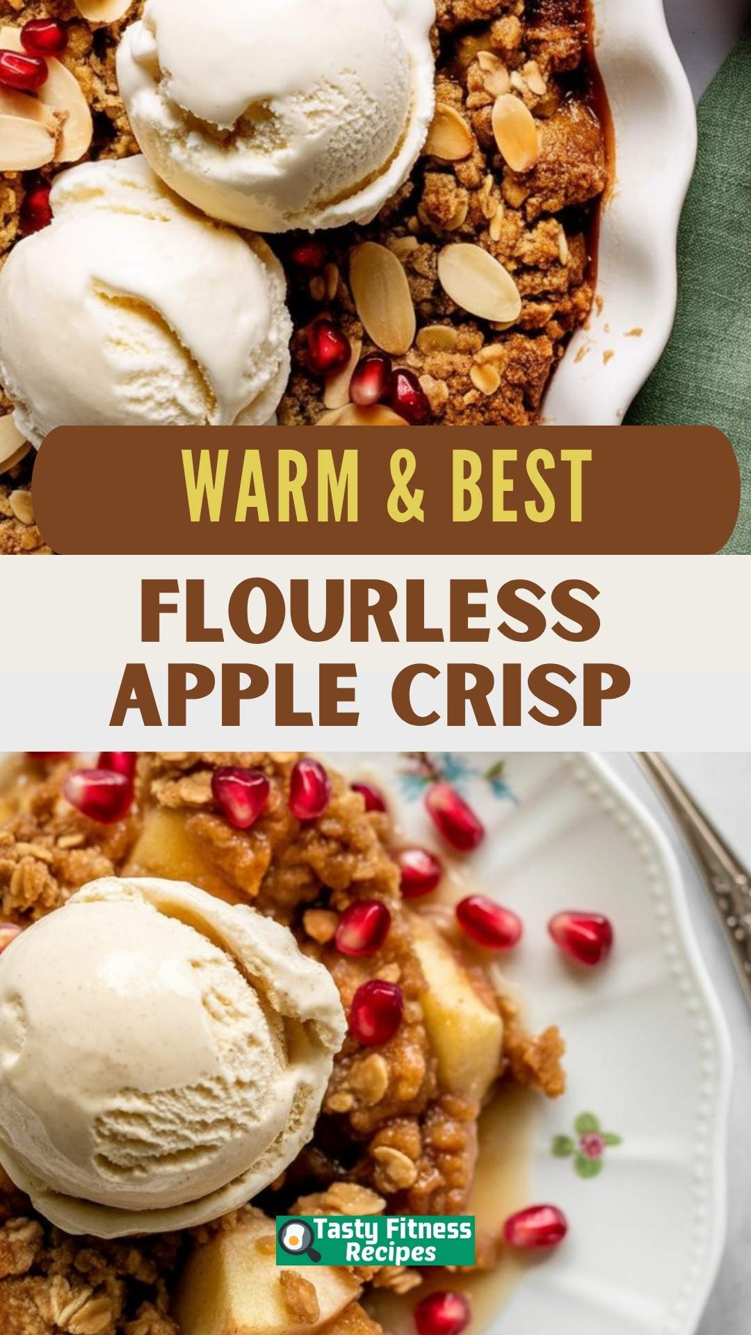 easy Flourless Apple Crisp