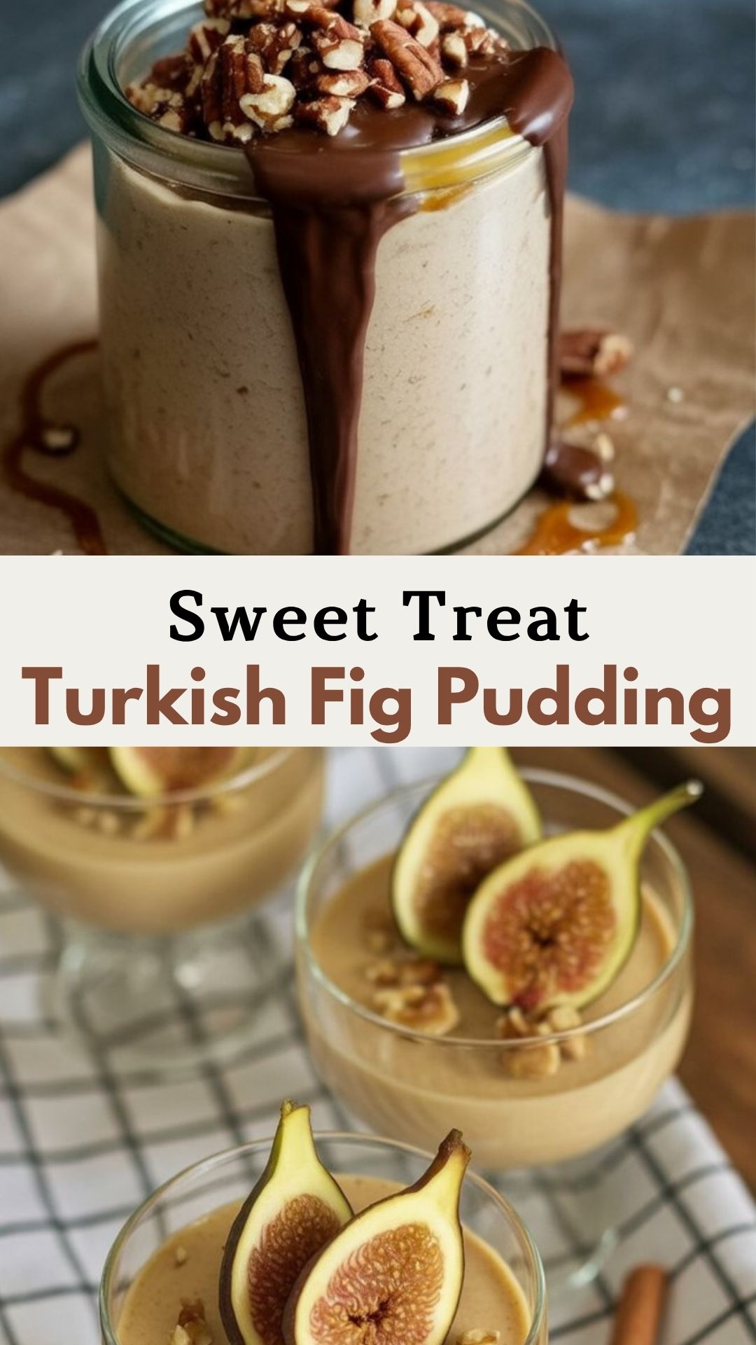 easy Turkish Fig Pudding