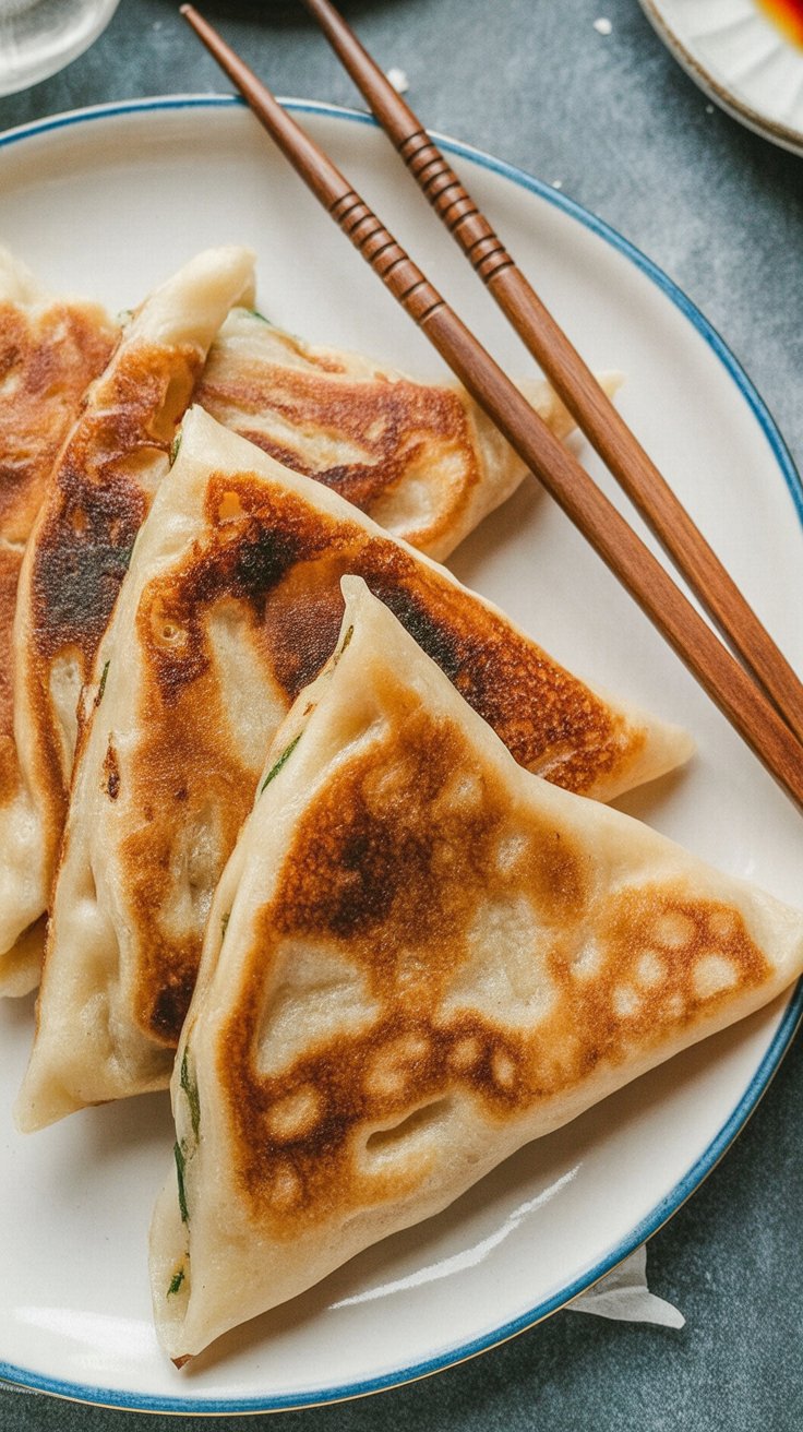 BEST Chinese Scallion Pancakes