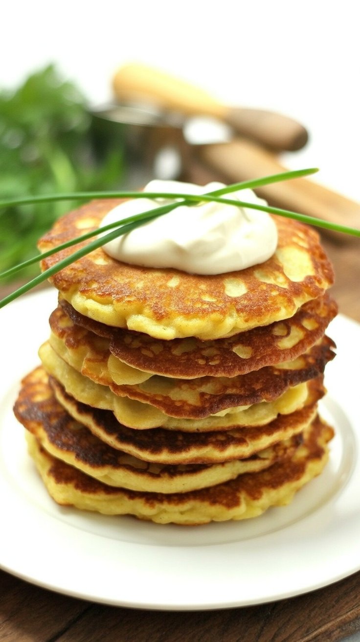BEST Egg and Cheese Pancakes