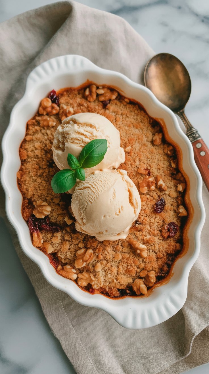 BEST Fresh Apricot Crisp
