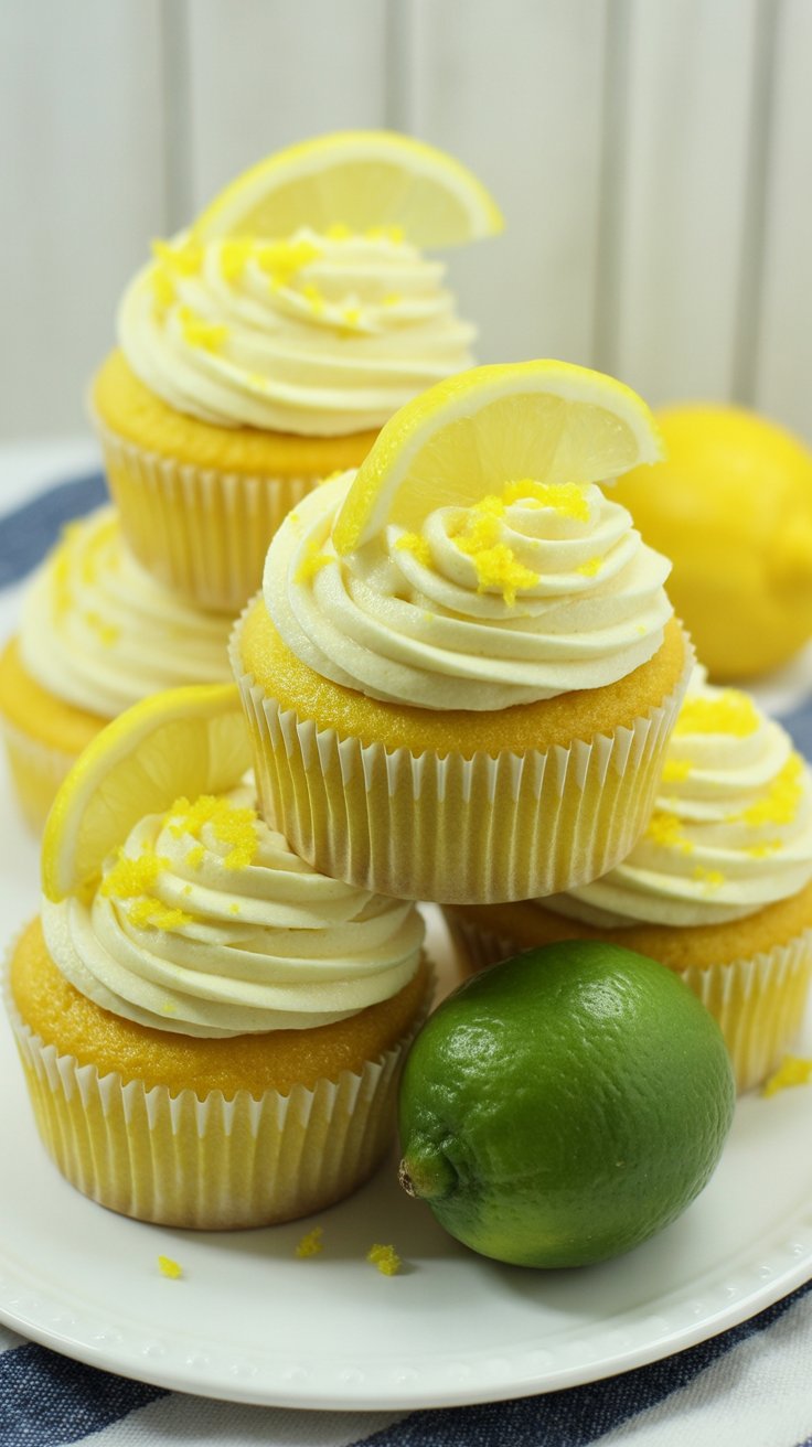 BEST Lemonade Cupcakes