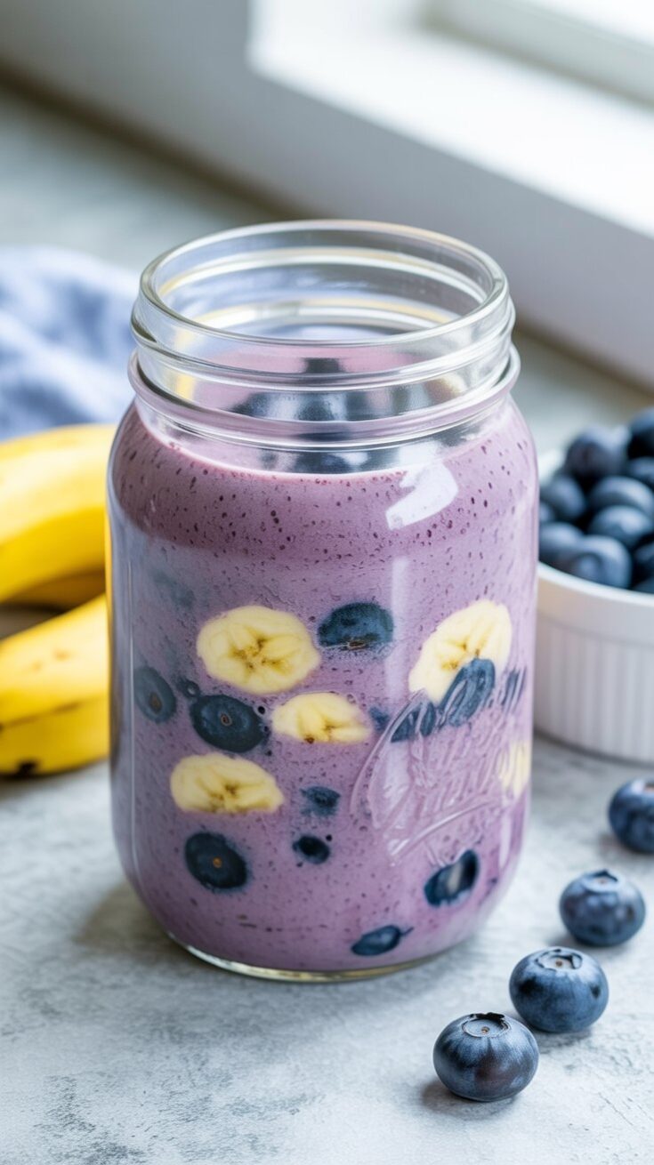 Blueberry Banana Smoothie