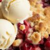 Cherry Cobbler (Fresh or Frozen Cherries)