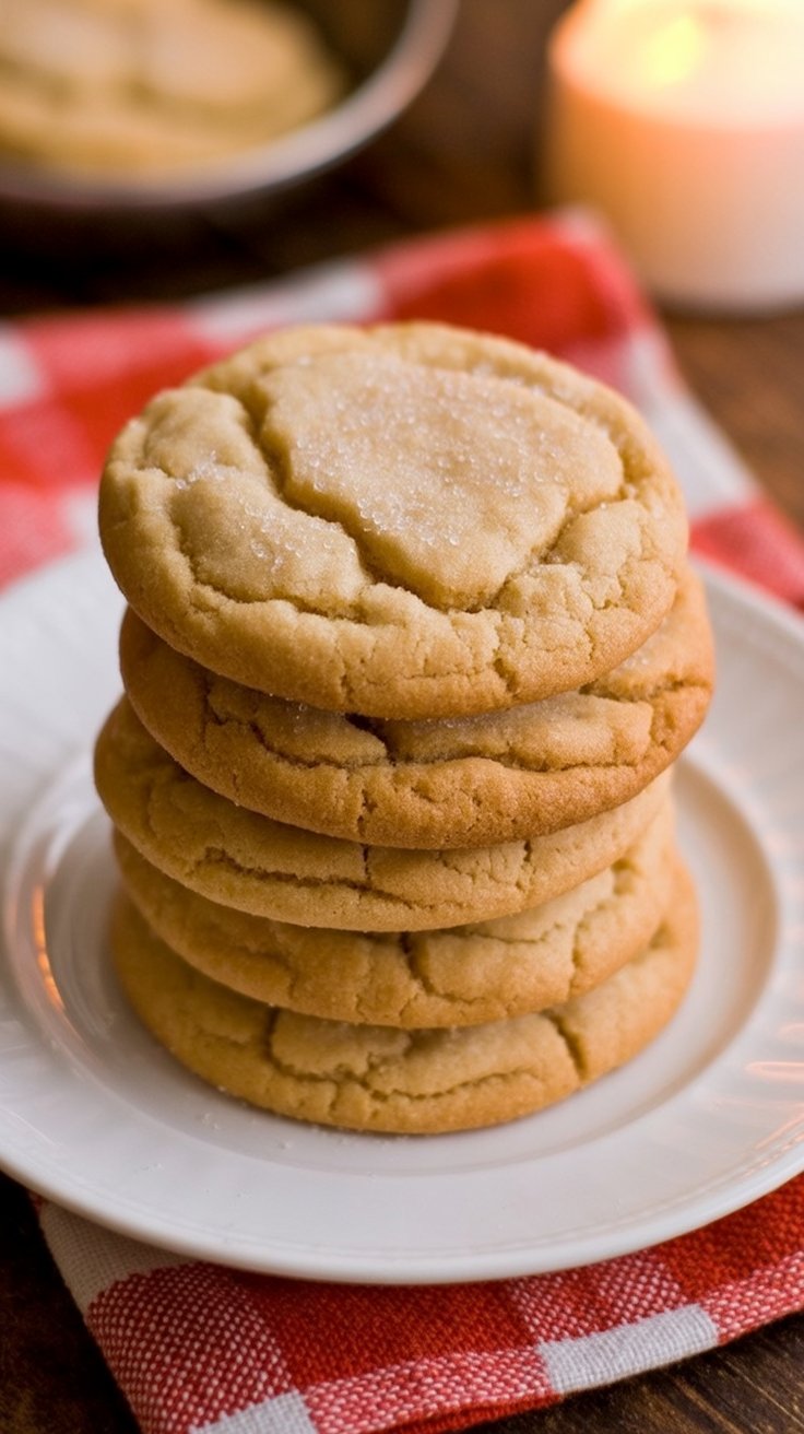 Chewy Brown Sugar Cookies