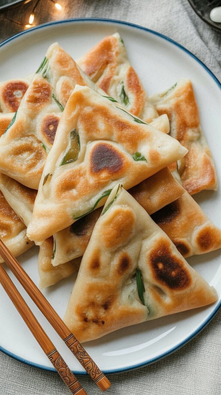 Chinese Scallion Pancakes