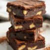 Classic Fudge Walnut Brownies